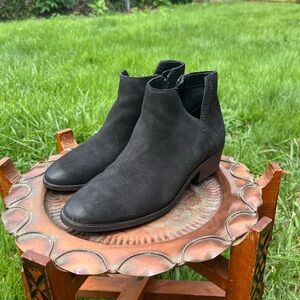 Frye Charcoal Ankle Booties